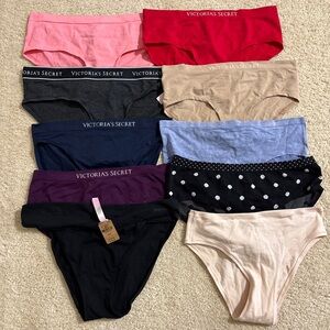 NEW NWT 10 pair Victoria’s Secret/Pink panties Size: M